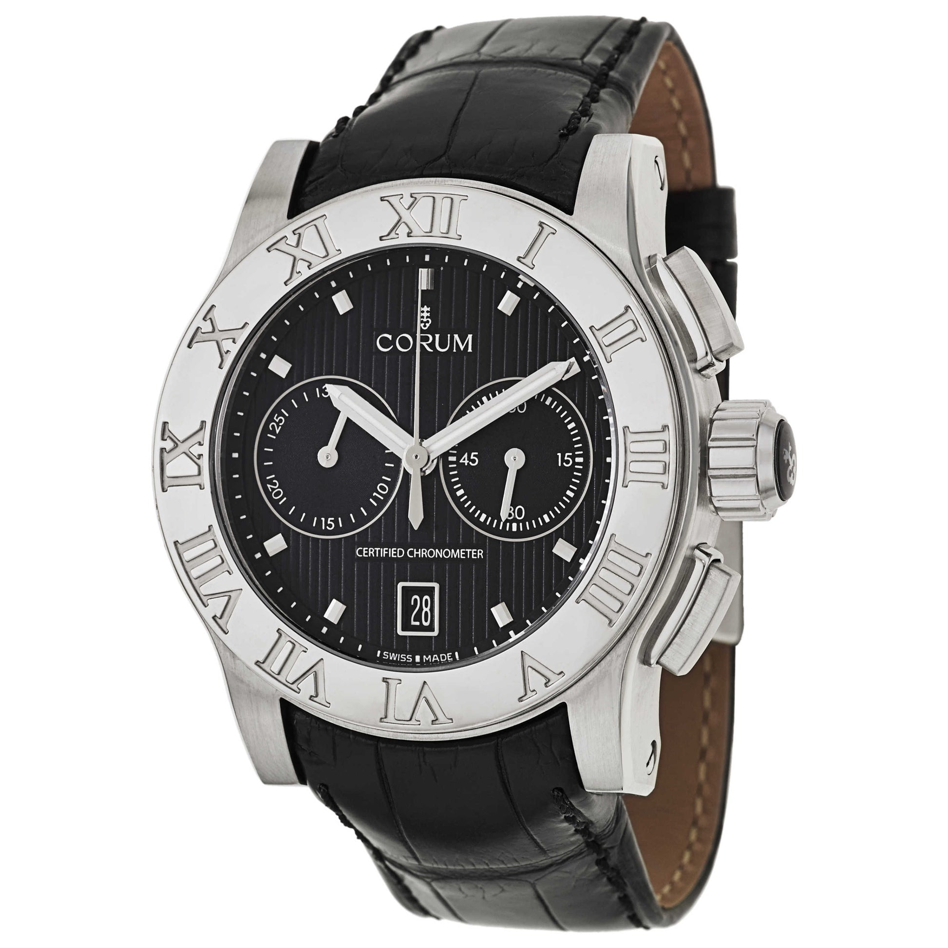 Front view of Corum Romulus Men's Watch 984-715-20-0F01-BN77