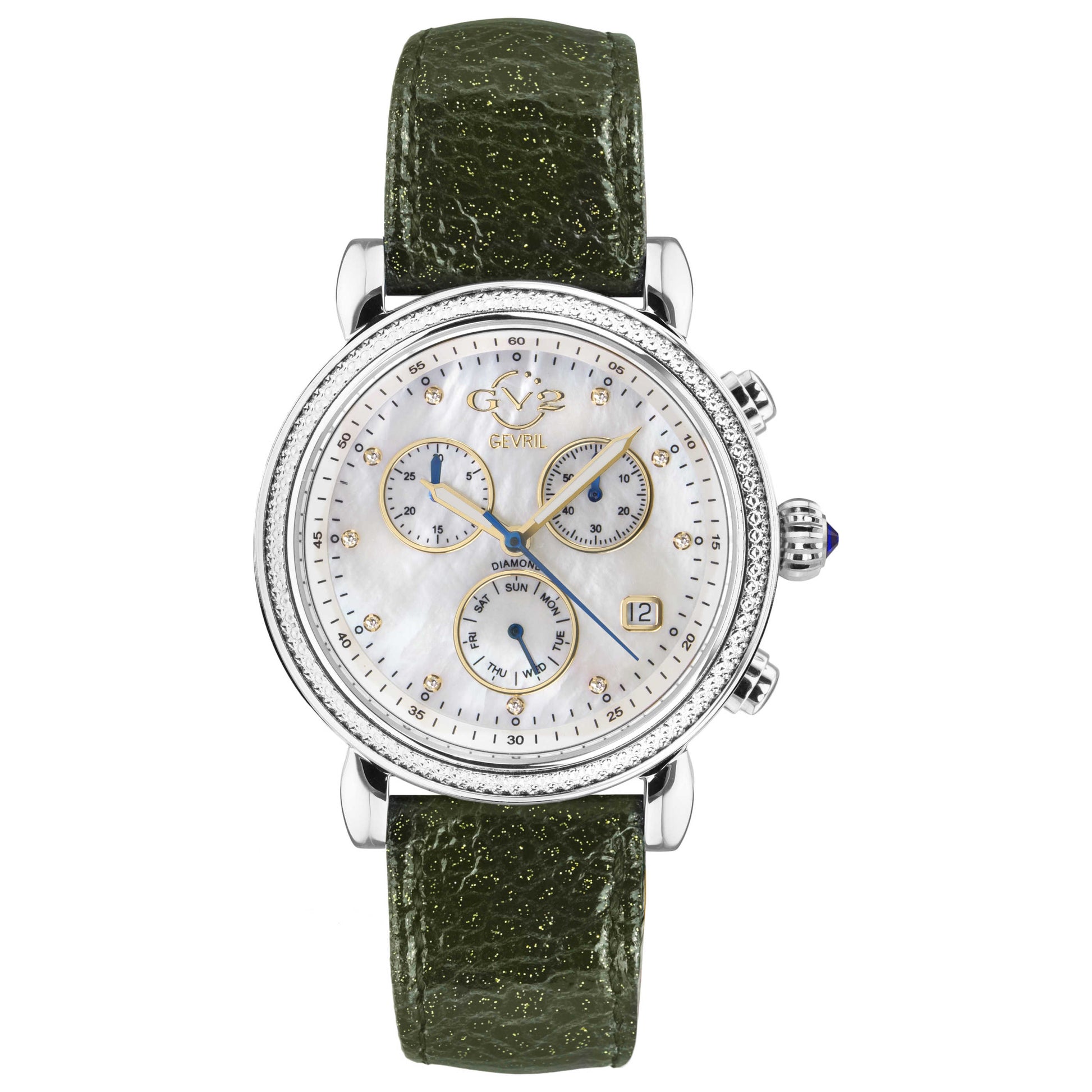 Front view of GV2 by Gevril Women's Quartz Watch 9843.6