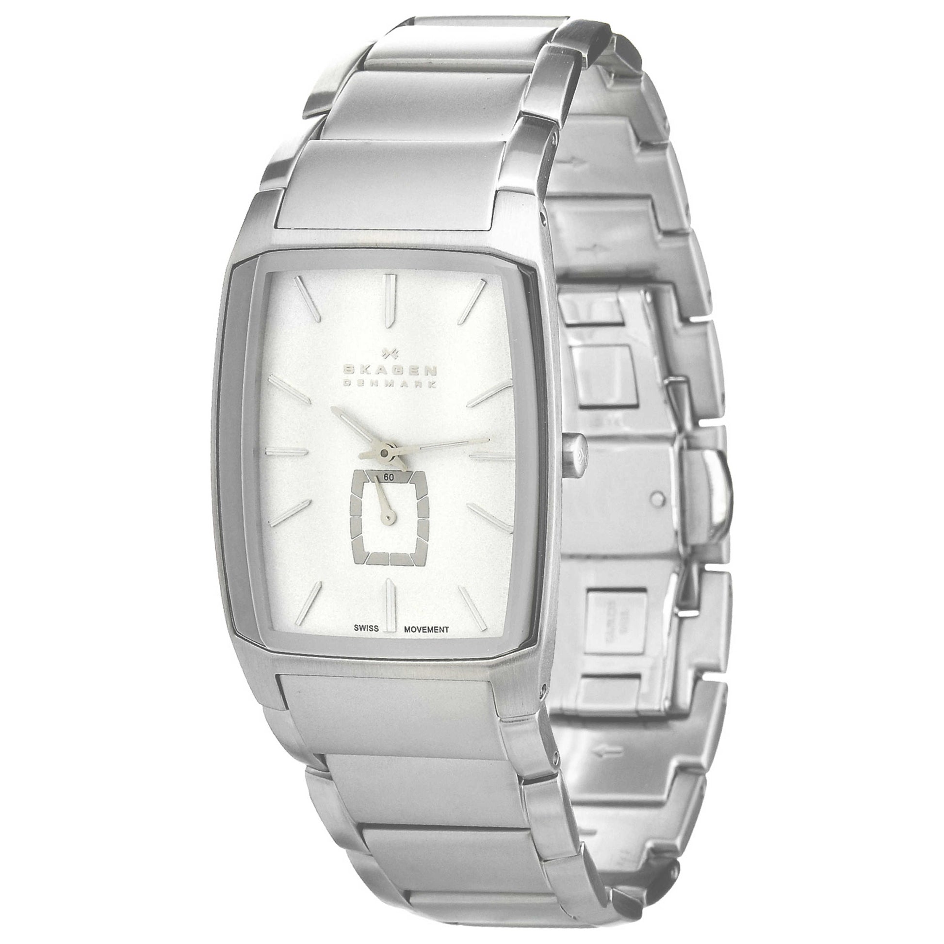 Front view of Skagen Classic Men's Swiss Quartz (Battery-Powered) Watch 984XLSXS