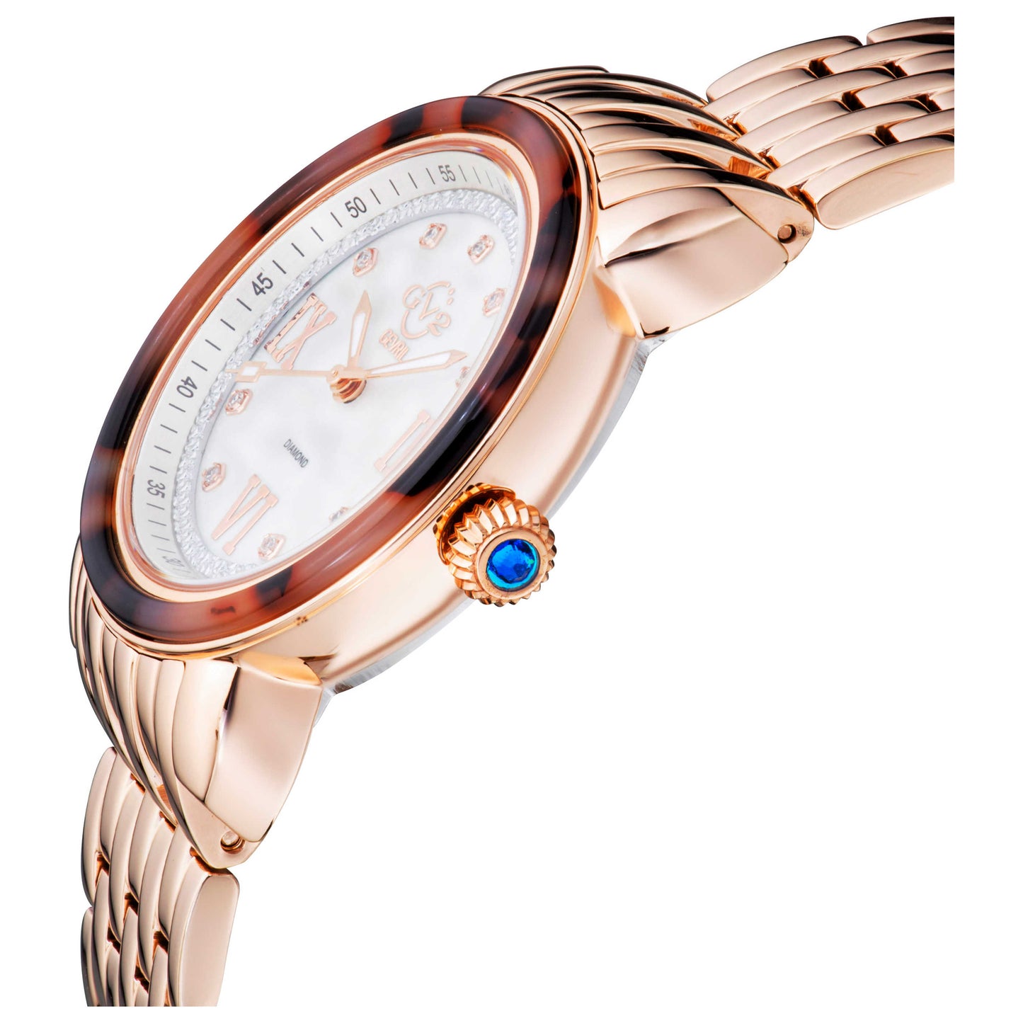GV2 by Gevril Marsala Diamond Women's Quartz Watch 9853B - Image #3