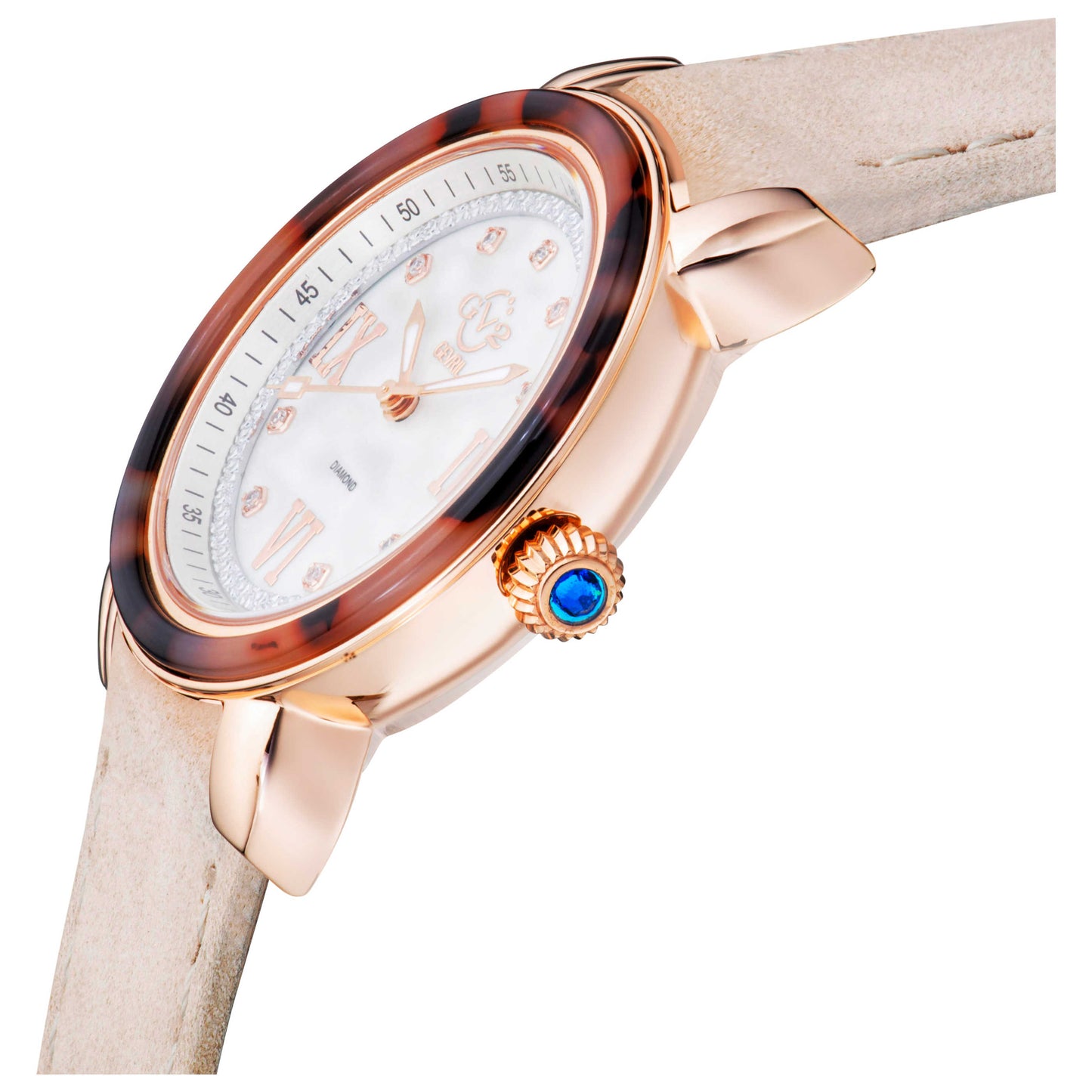 GV2 by Gevril Marsala Diamond Women's Quartz Watch 9853 - Image #4