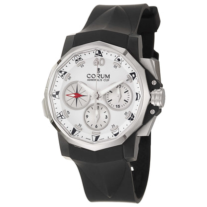 Front view of Corum Admiral's Cup Men's Automatic Watch 986-591-98-F371-AA52