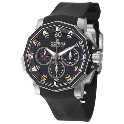 Front view of Corum Admiral's Cup Men's Automatic Watch 986-691-11-F371-AN92