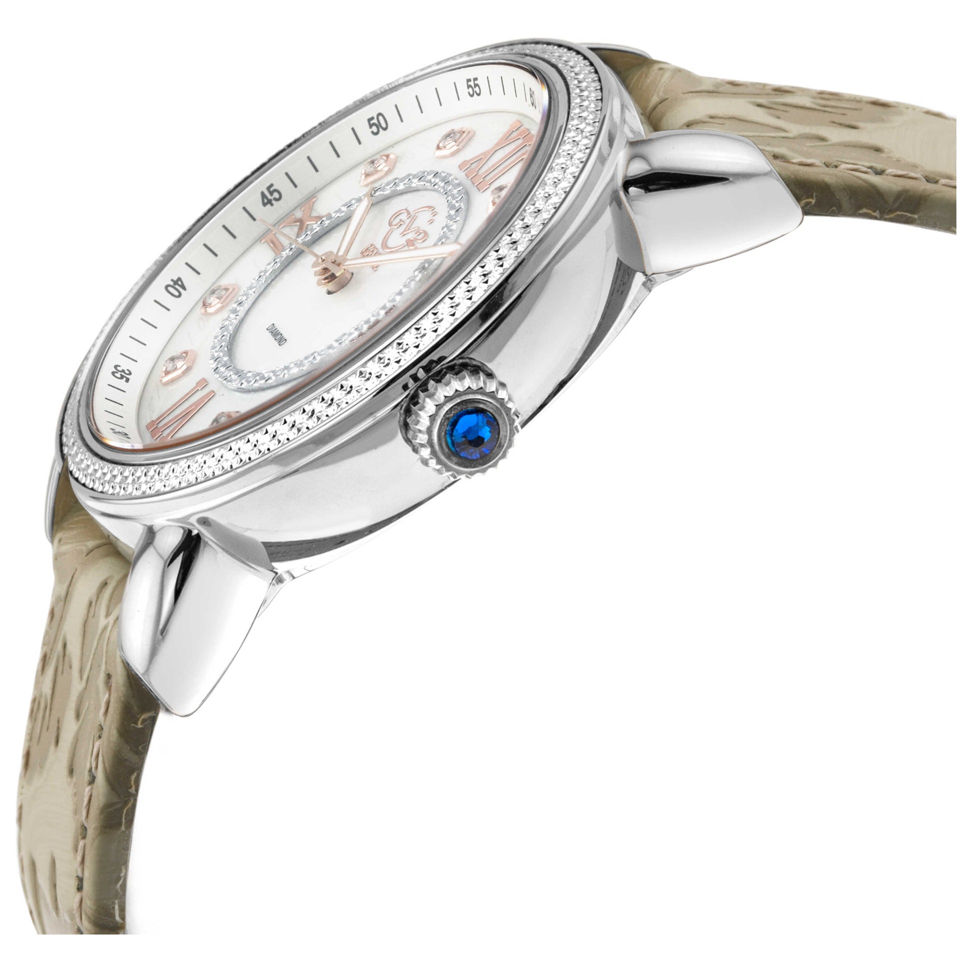 GV2 by Gevril Marsala Diamond Women's Quartz Watch 9860 - Image #4