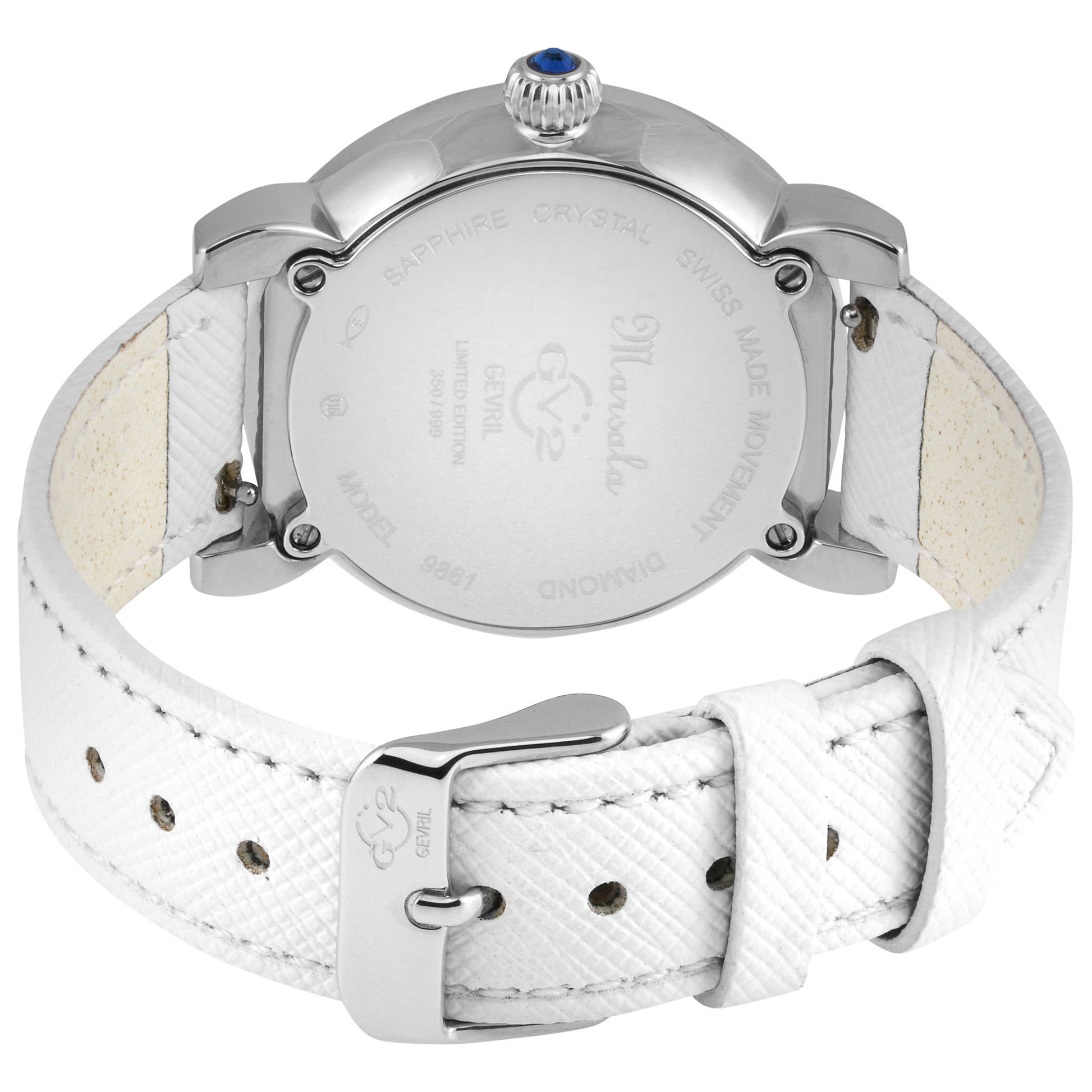 GV2 by Gevril Marsala Diamond Women's Quartz Watch 9861-V1 - Image #2