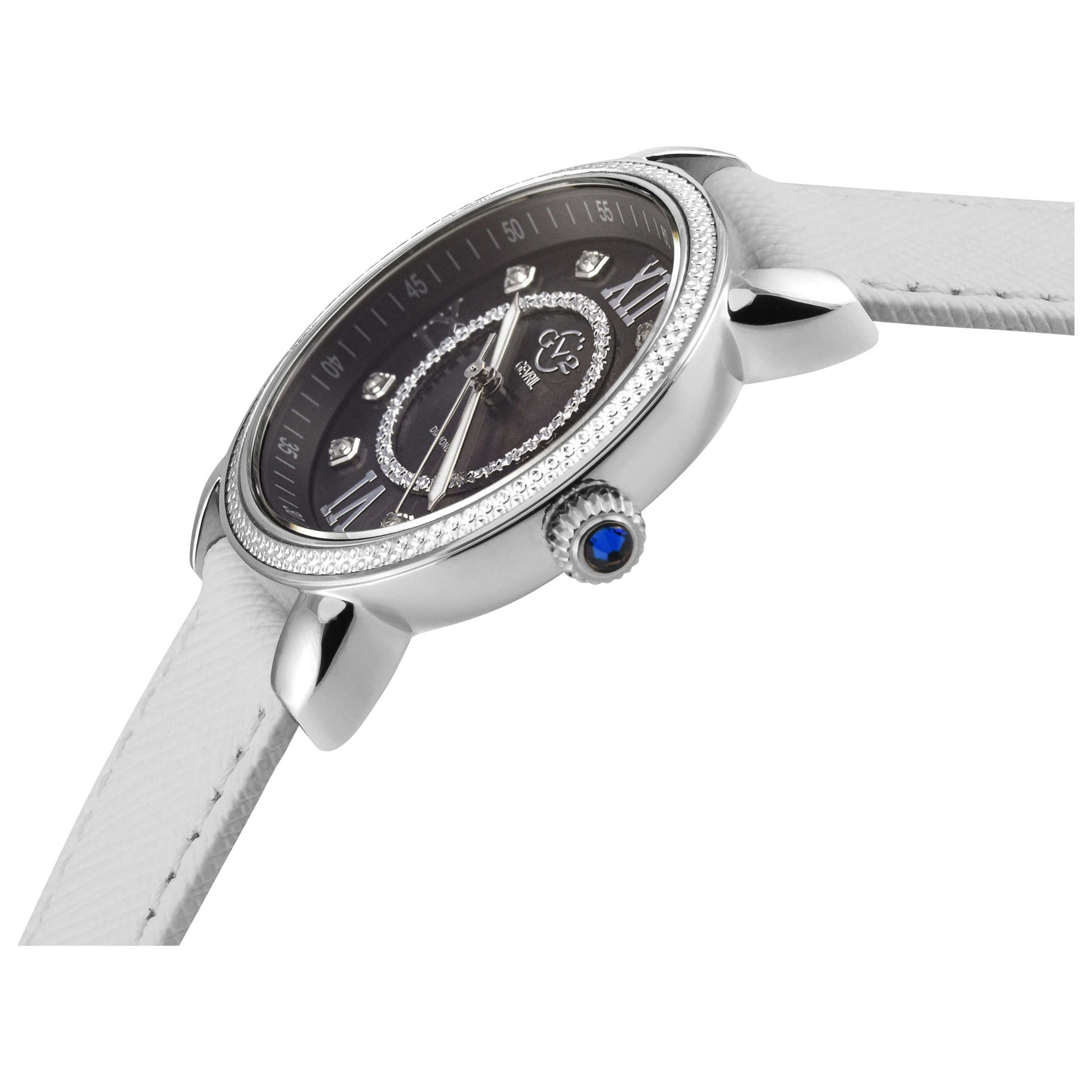 GV2 by Gevril Marsala Diamond Women's Quartz Watch 9861-V1 - Image #4