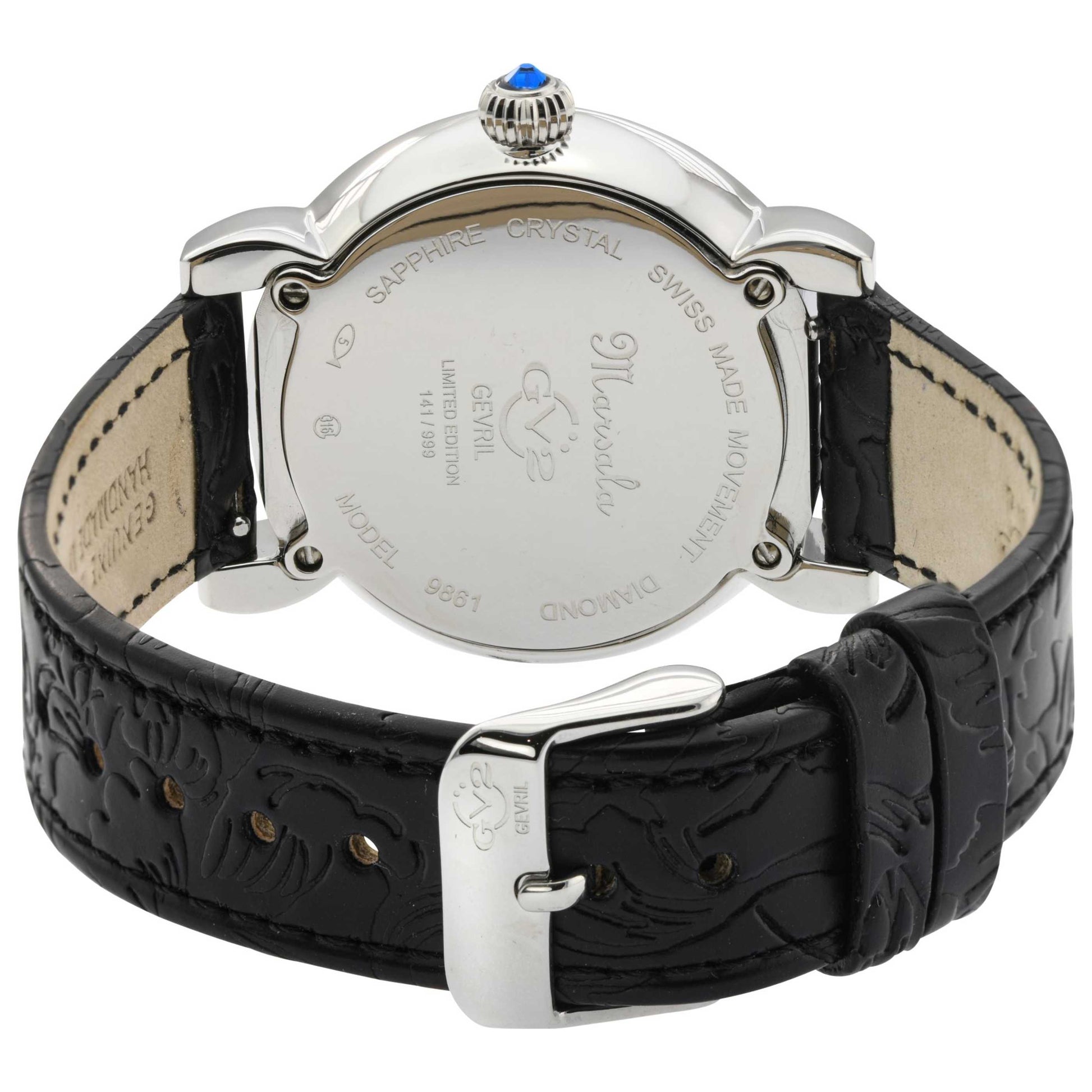 GV2 by Gevril Marsala Diamond Women's Quartz Watch 9861 - Image #2