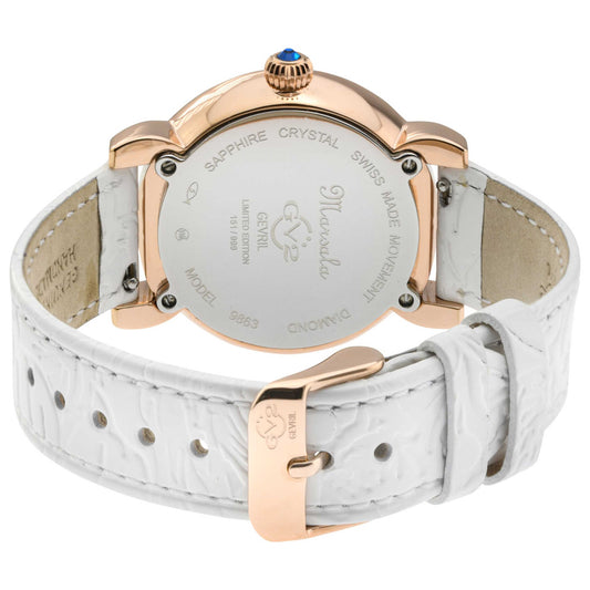 GV2 by Gevril Marsala Diamond Women's Quartz Watch 9863 - Image #2