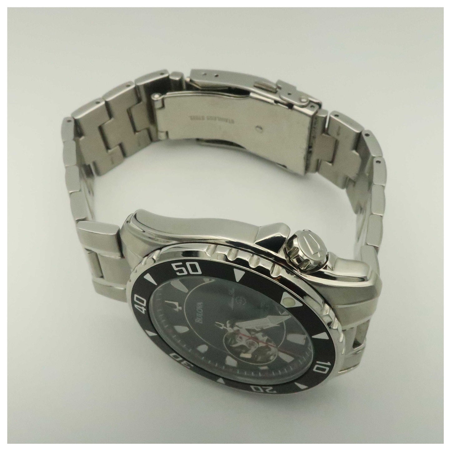 Bulova Marine Star Men's Watch 98A105-PO - Image #8