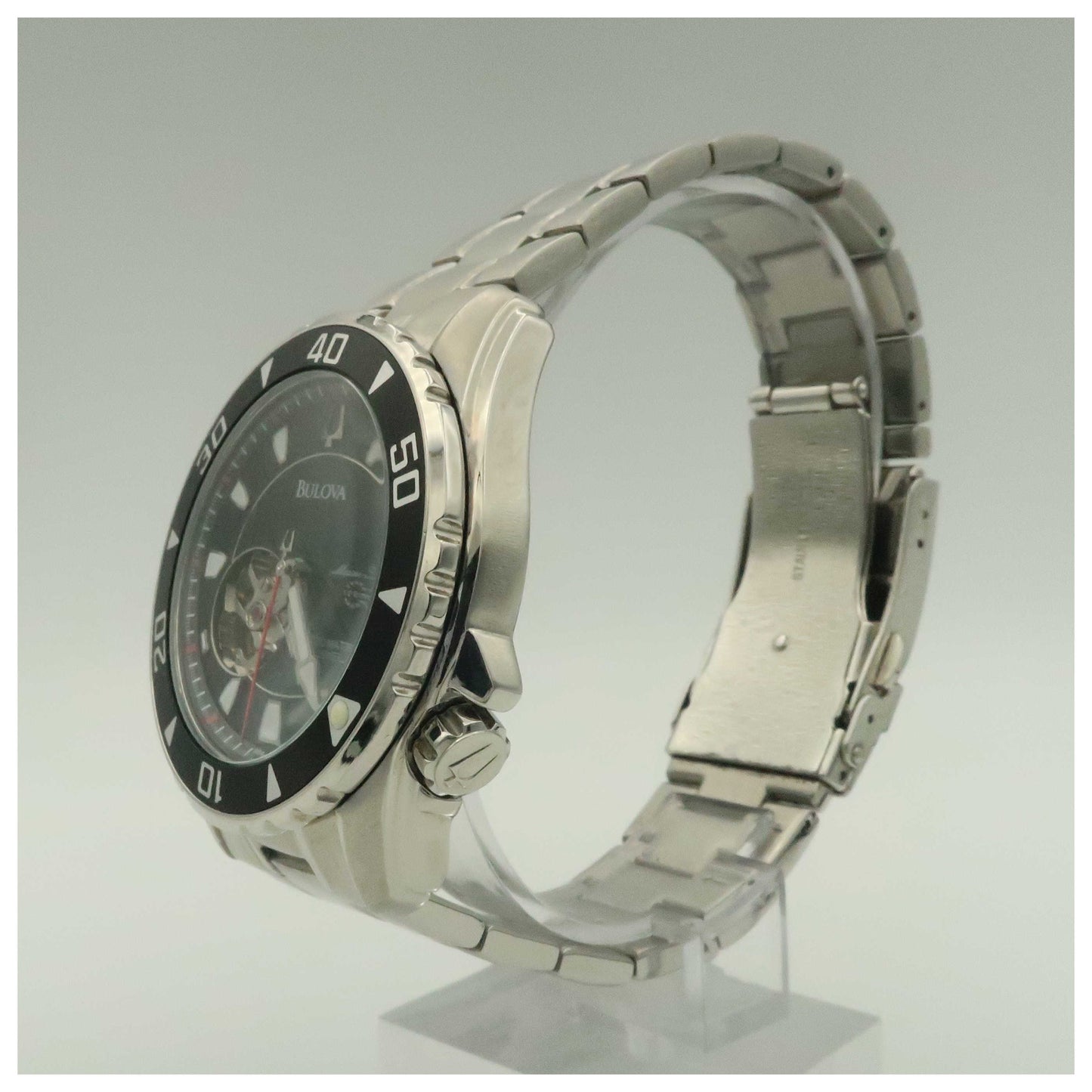 Bulova Marine Star Men's Watch 98A105-PO - Image #4