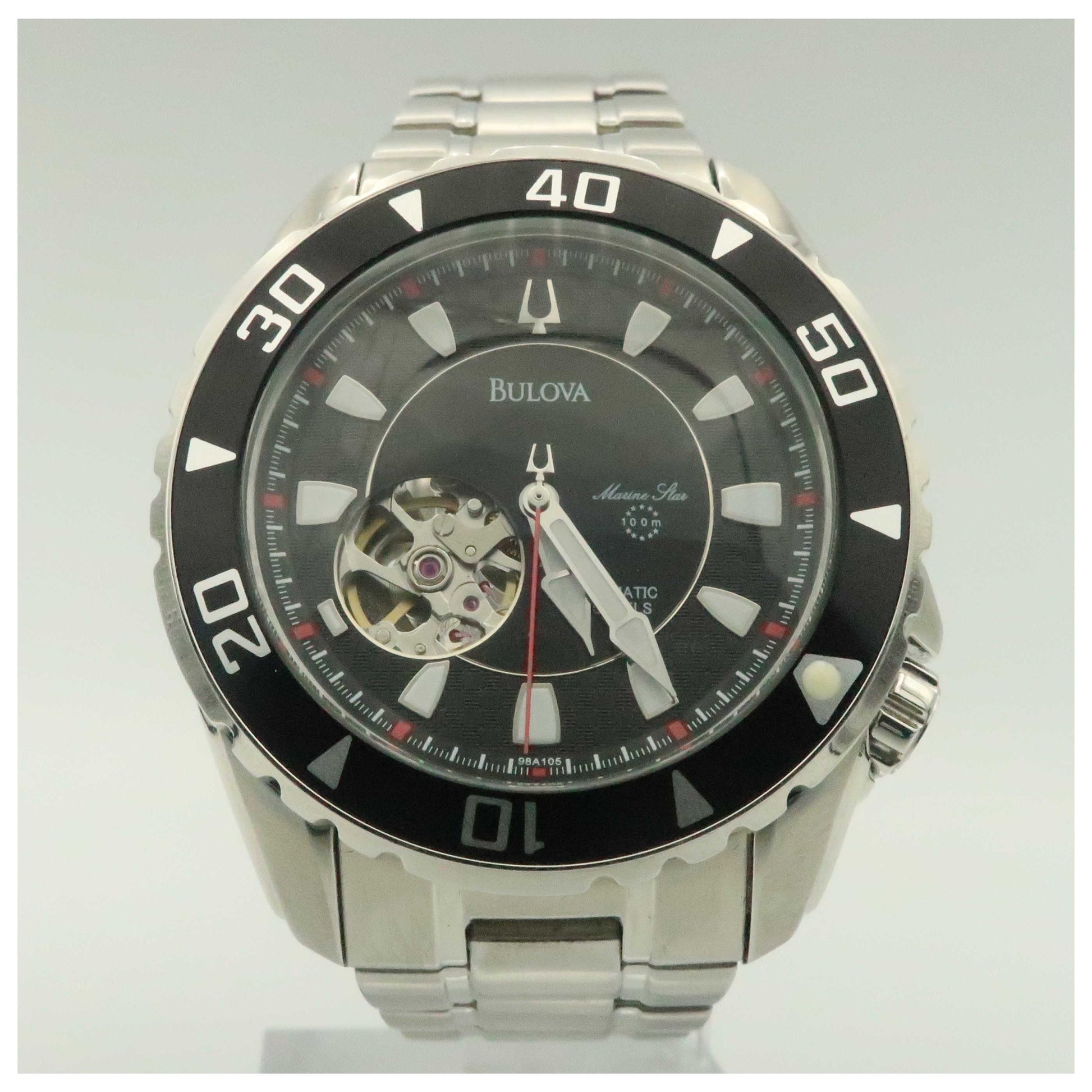 Bulova Marine Star Men's Watch 98A105-PO - Image #5