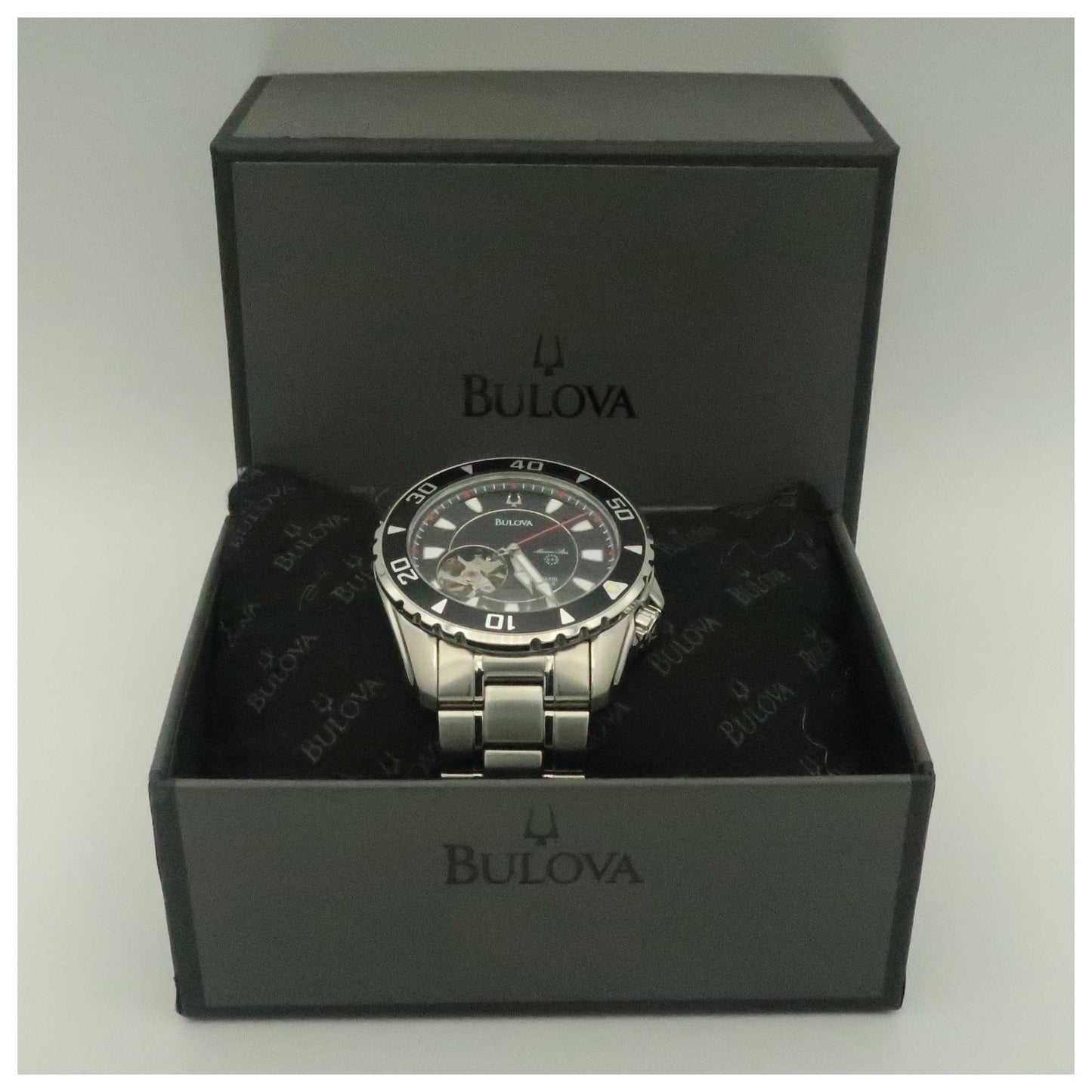 Bulova Marine Star Men's Watch 98A105-PO - Image #6