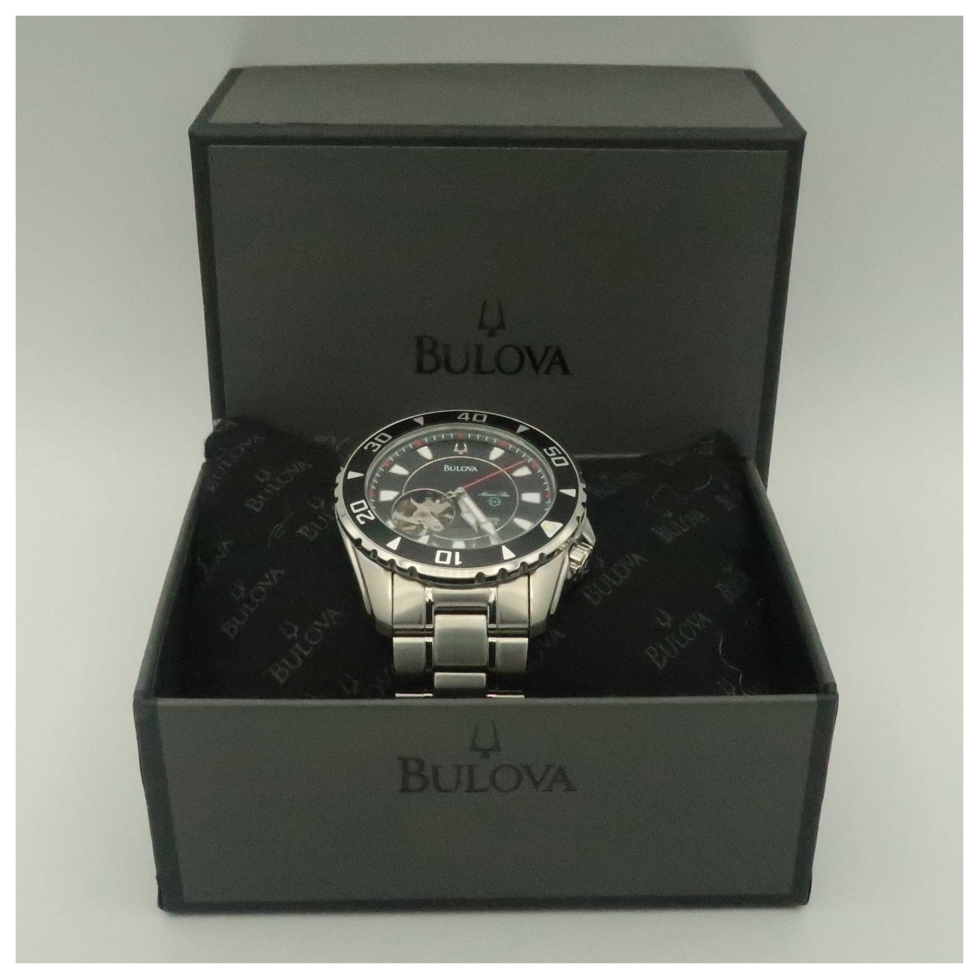 Bulova Marine Star Men's Watch 98A105-PO - Image #6