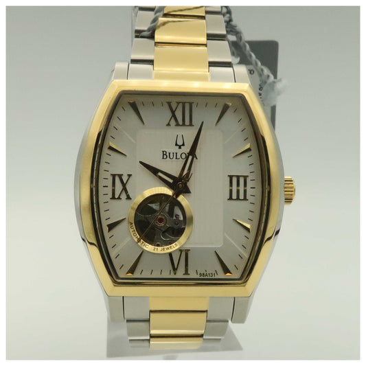 Front view of Bulova BVA Series Men's Automatic Watch 98A131-PO