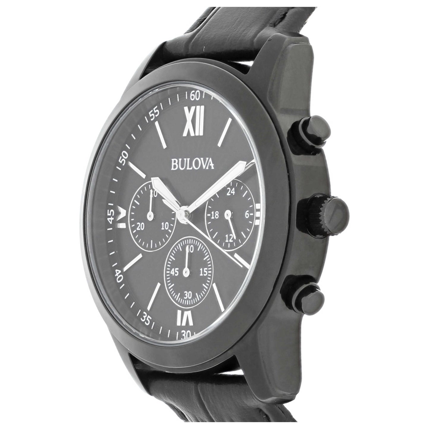 Back view of Bulova Classic Men's Quartz Watch 98A152