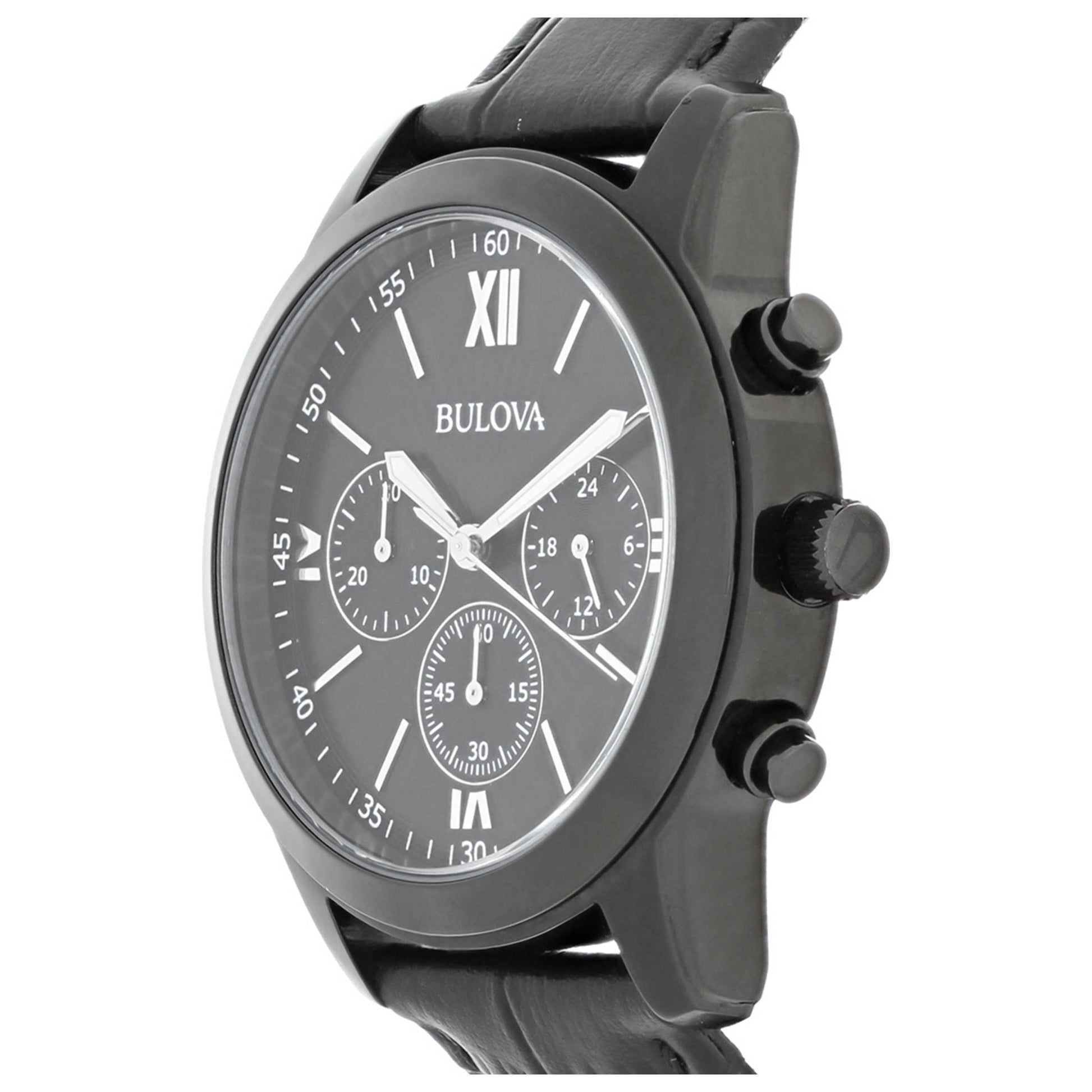 Back view of Bulova Classic Men's Quartz Watch 98A152