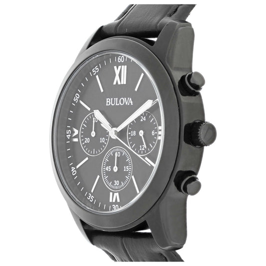 Back view of Bulova Classic Men's Quartz Watch 98A152