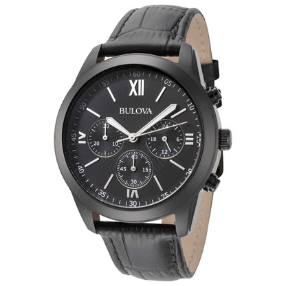 Front view of Bulova Classic Men's Quartz Watch 98A152