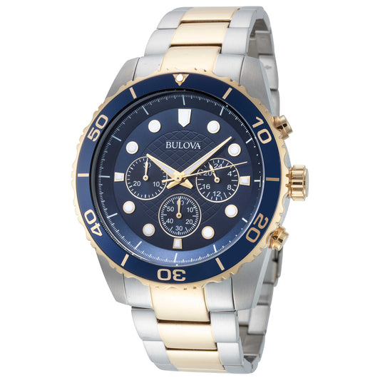 Front view of Bulova Classic Men's Quartz Watch 98A170