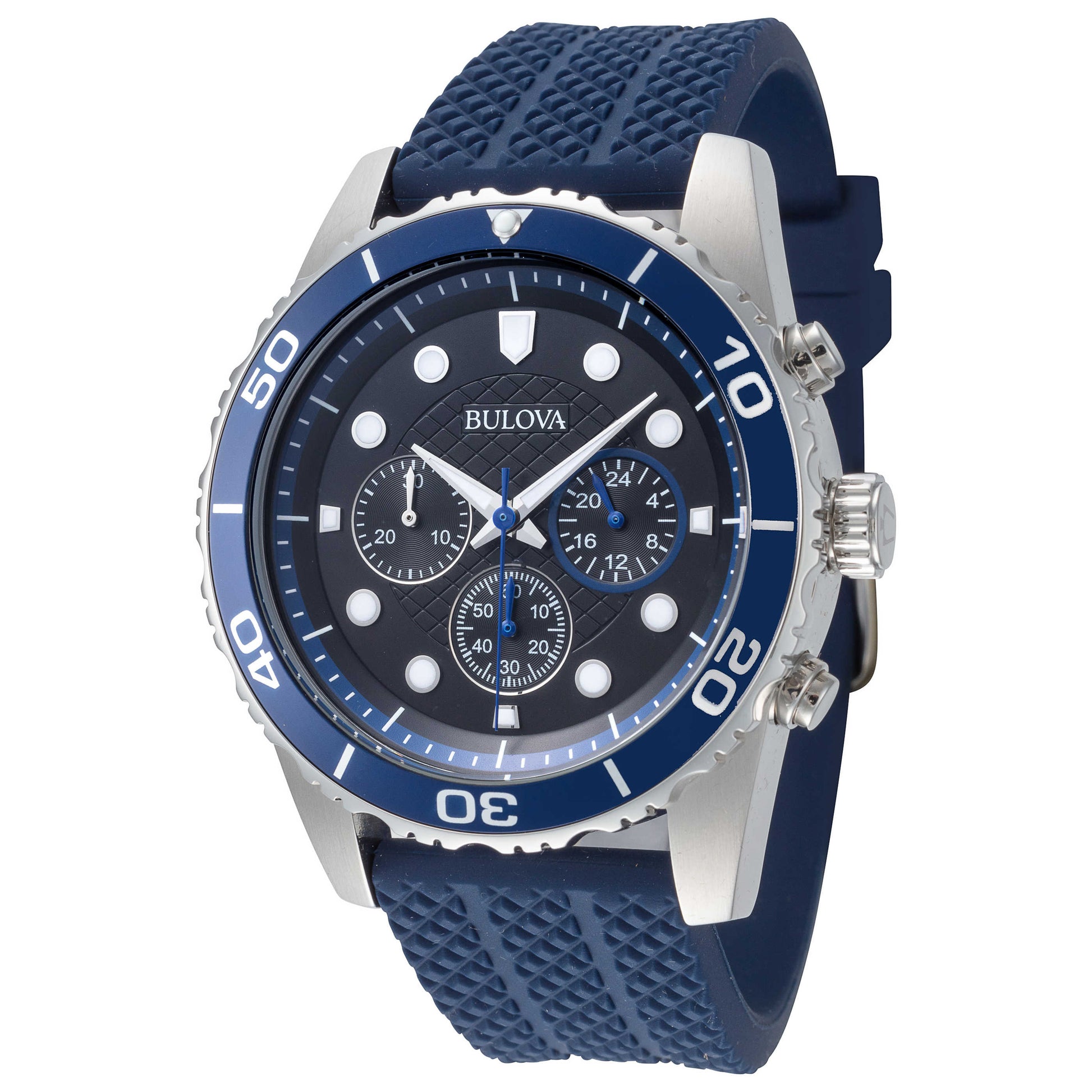 Front view of Bulova Sport Men's Quartz Watch 98A190