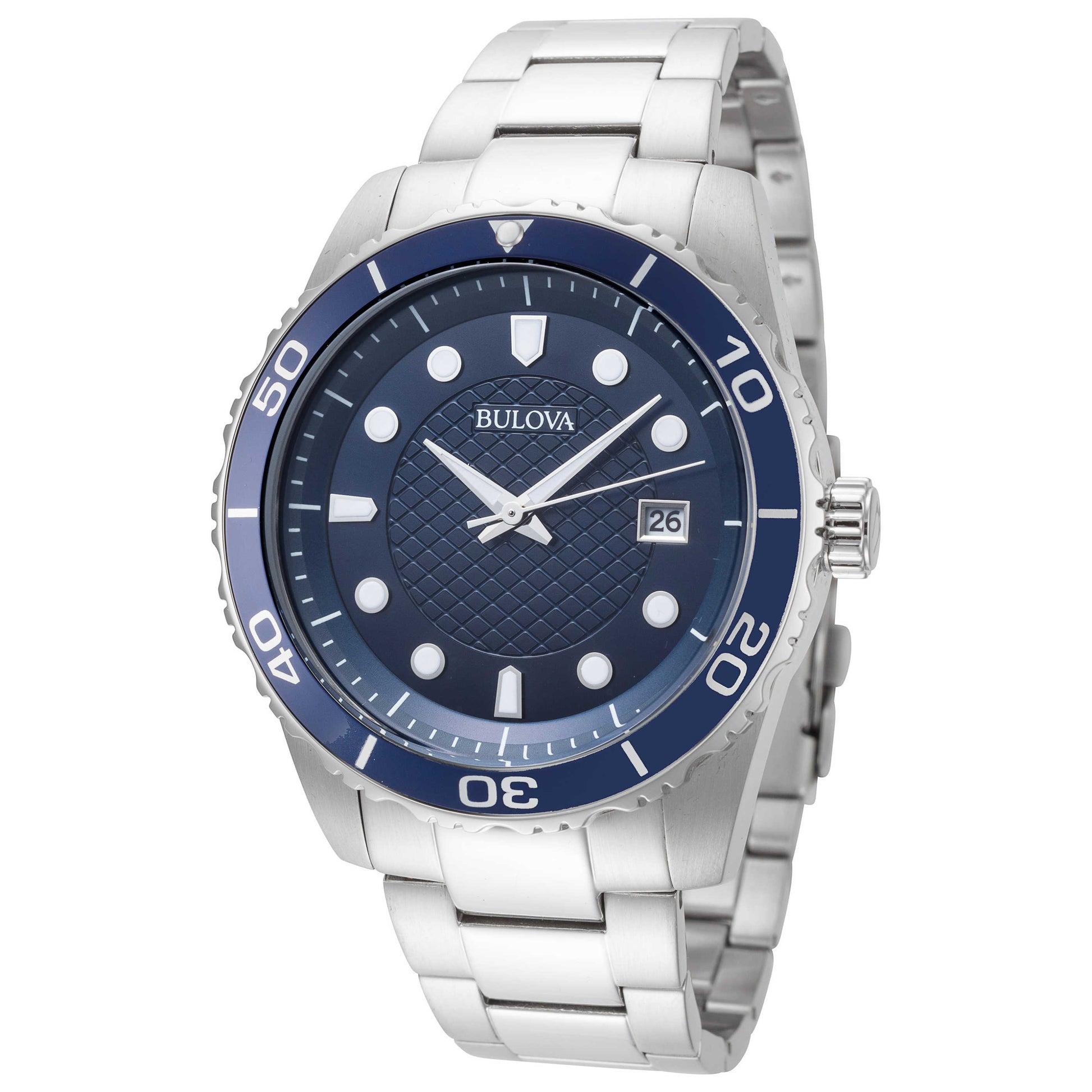 Front view of Bulova Sport Men's Quartz Watch 98A194