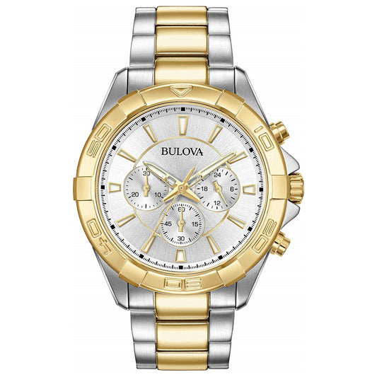 Front view of Bulova Classic Men's Quartz Watch 98A221