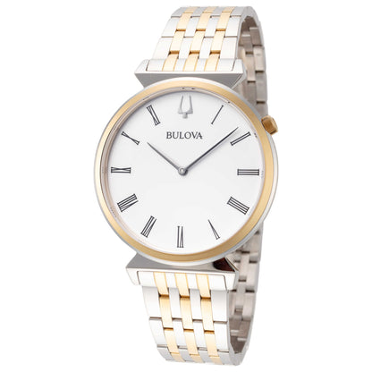 Front view of Bulova Regatta Men's Quartz Watch 98A233