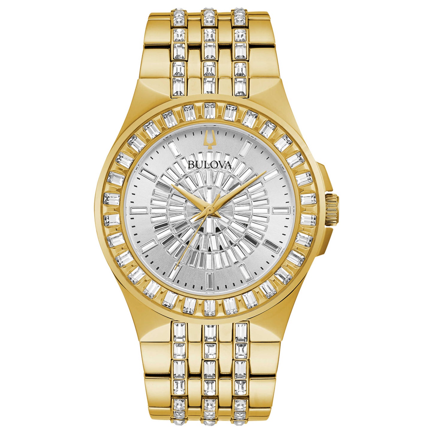 Front view of Bulova Phantom Men's Quartz Watch 98A239