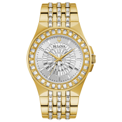 Front view of Bulova Phantom Men's Quartz Watch 98A239