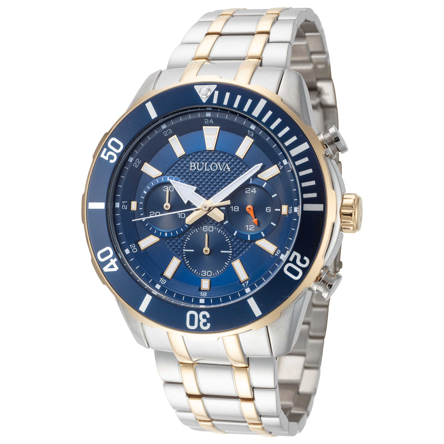 Front view of Bulova Classic Men's Quartz Watch 98A246