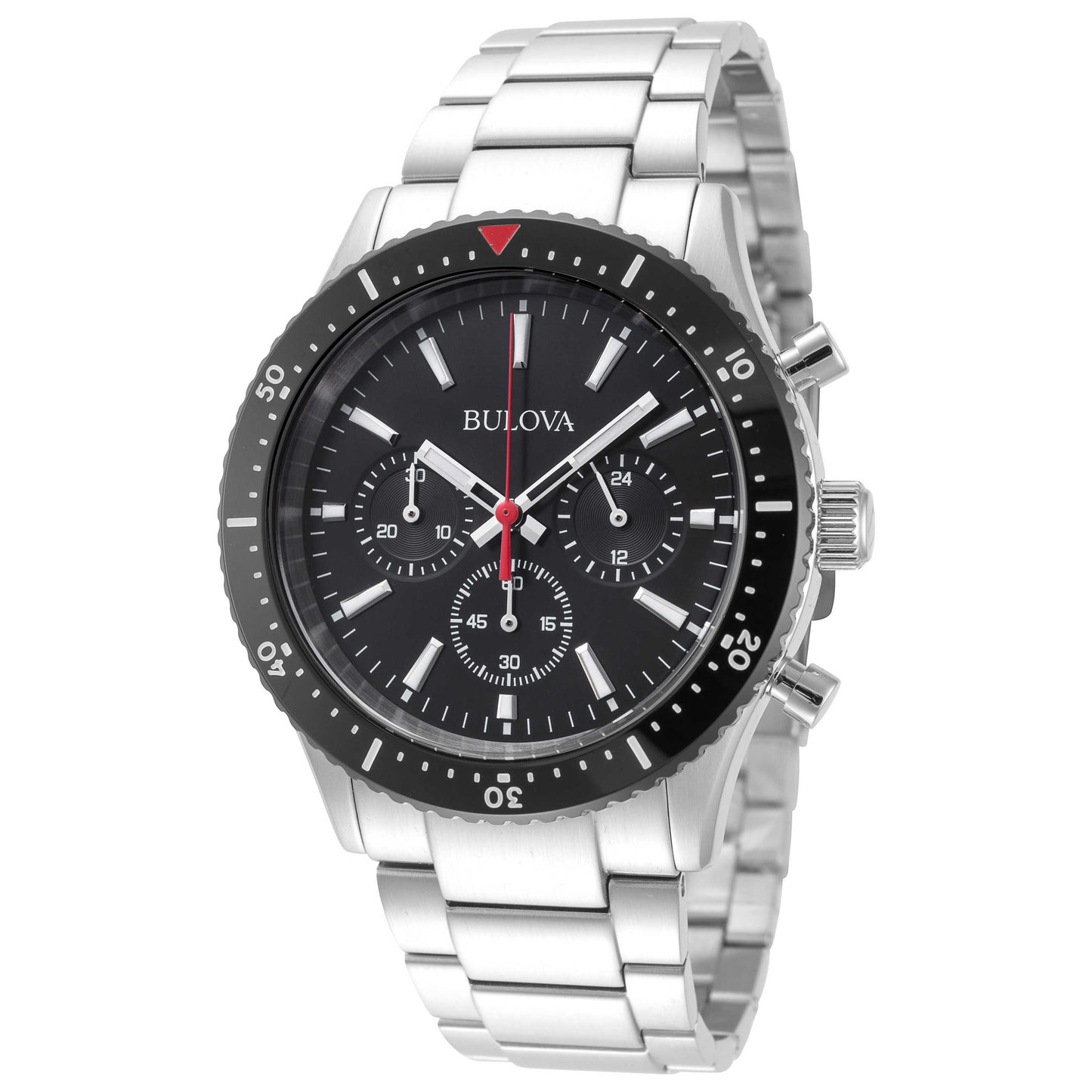 Front view of Bulova Classic Men's Quartz Watch 98A268