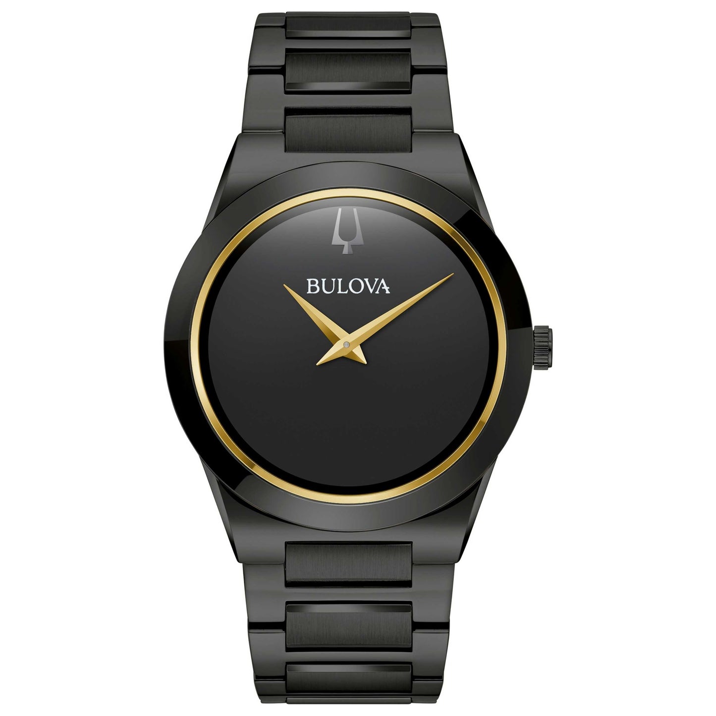 Front view of Bulova Millennia Men's Quartz Watch 98A313