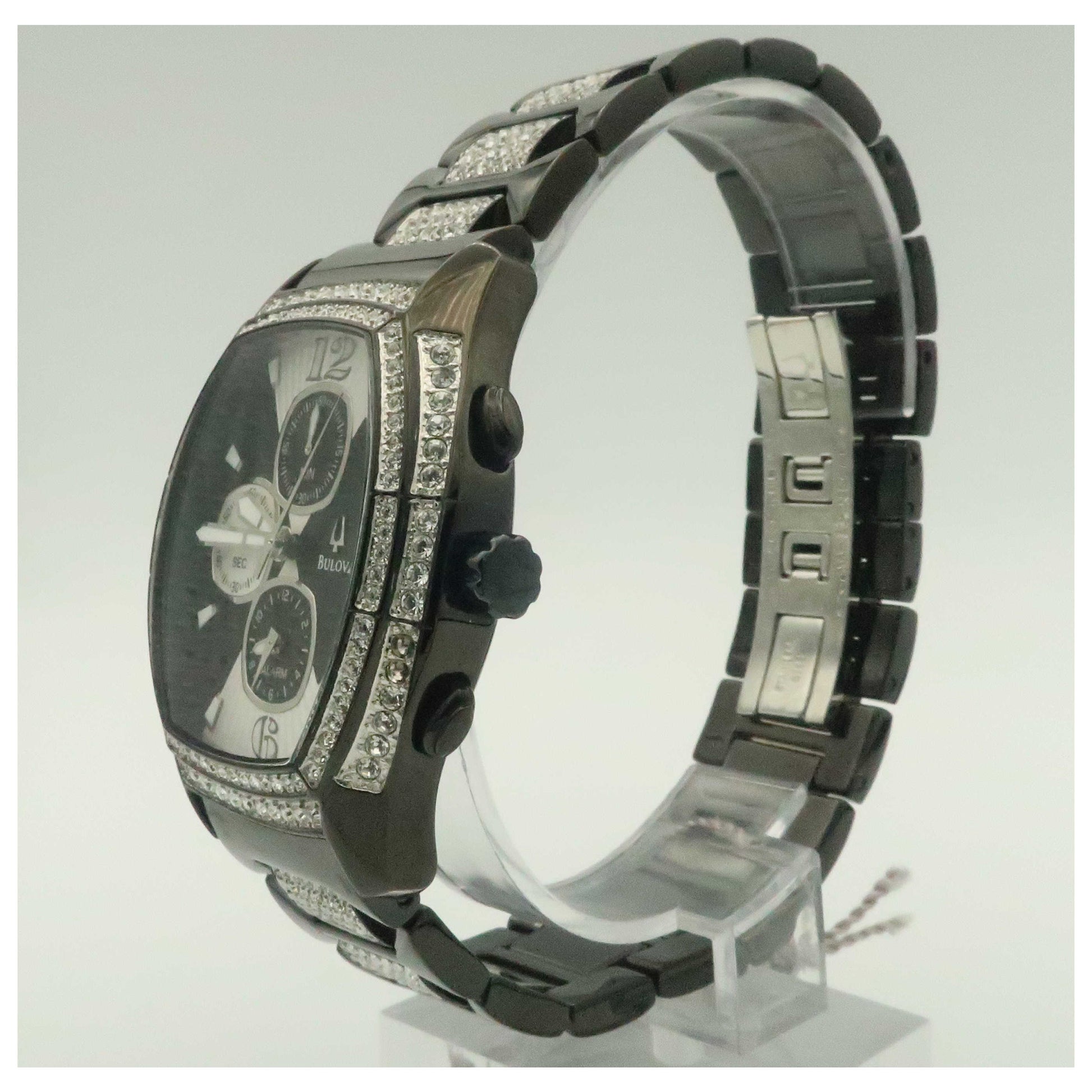 Bulova Crystal Women's Quartz Watch 98B000-PO2 - Image #4