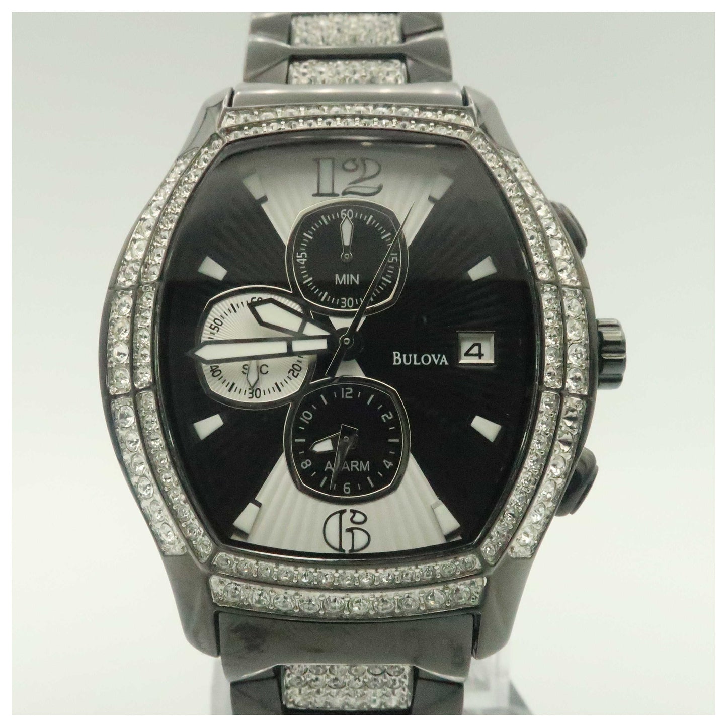 Bulova Crystal Women's Quartz Watch 98B000-PO2 - Image #5