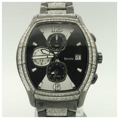 Bulova Crystal Women's Quartz Watch 98B000-PO2 - Image #5