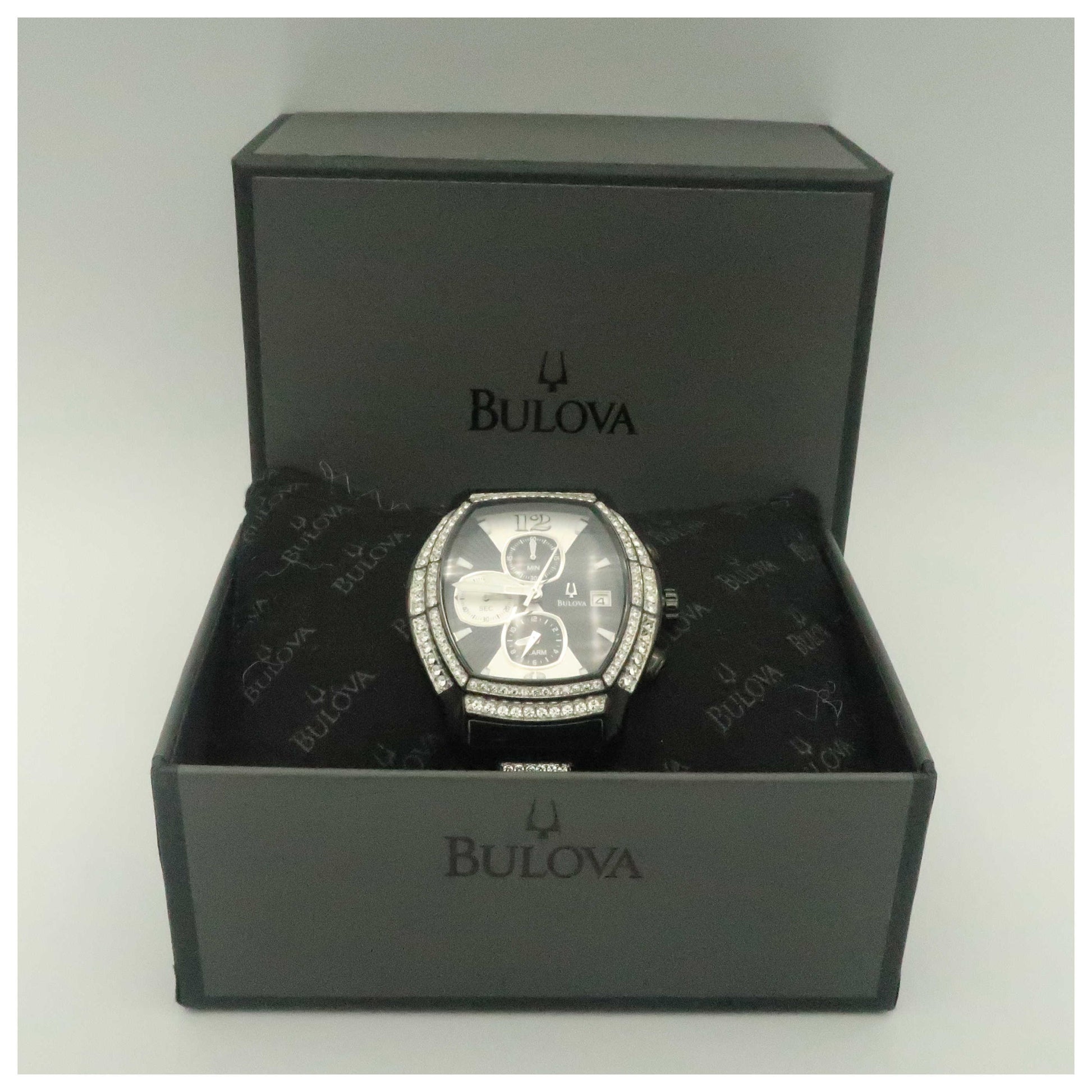 Bulova Crystal Women's Quartz Watch 98B000-PO2 - Image #6