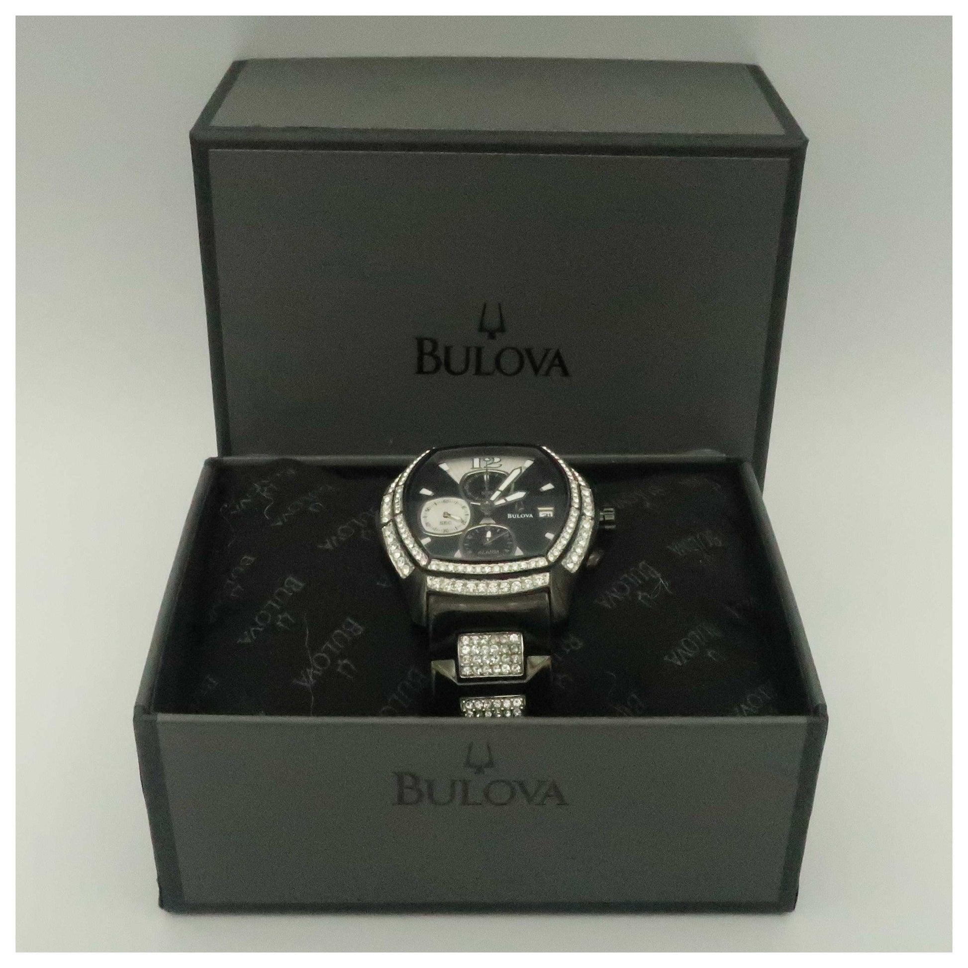 Bulova Crystal Women's Quartz Watch 98B000-PO - Image #6
