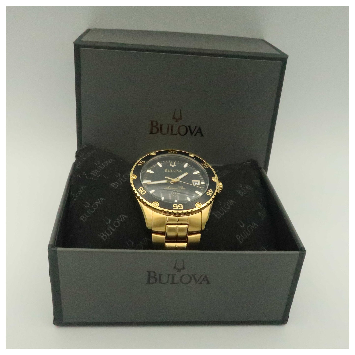 Bulova Marine Star Men's Swiss Quartz (Battery-Powered) Watch 98B012-PO - Image #6