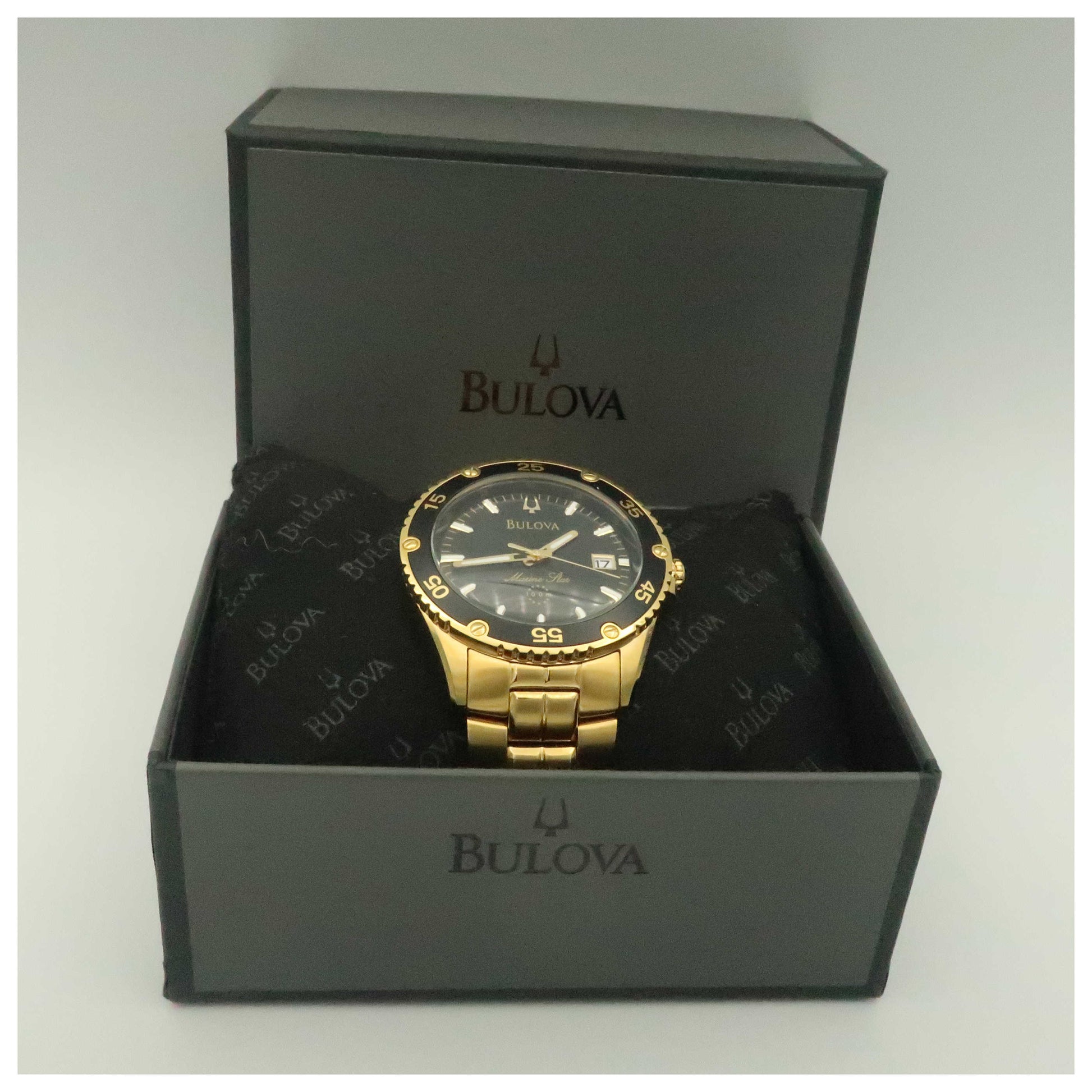 Bulova Marine Star Men's Swiss Quartz (Battery-Powered) Watch 98B012-PO - Image #6