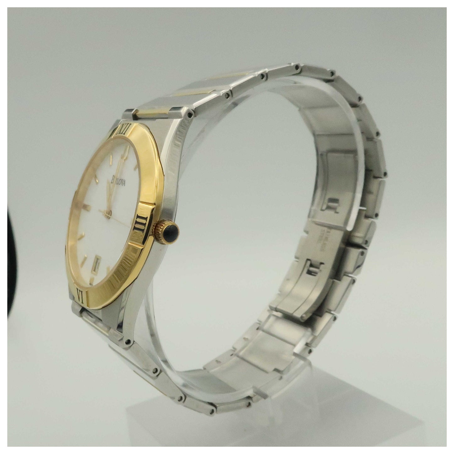 Bulova Dress Men's Quartz Watch 98B015-PO2 - Image #4