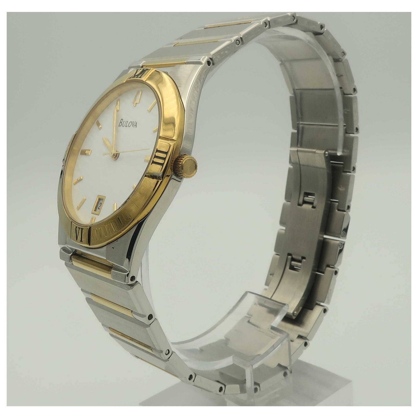 Bulova Dress Men's Quartz Watch 98B015-PO - Image #4