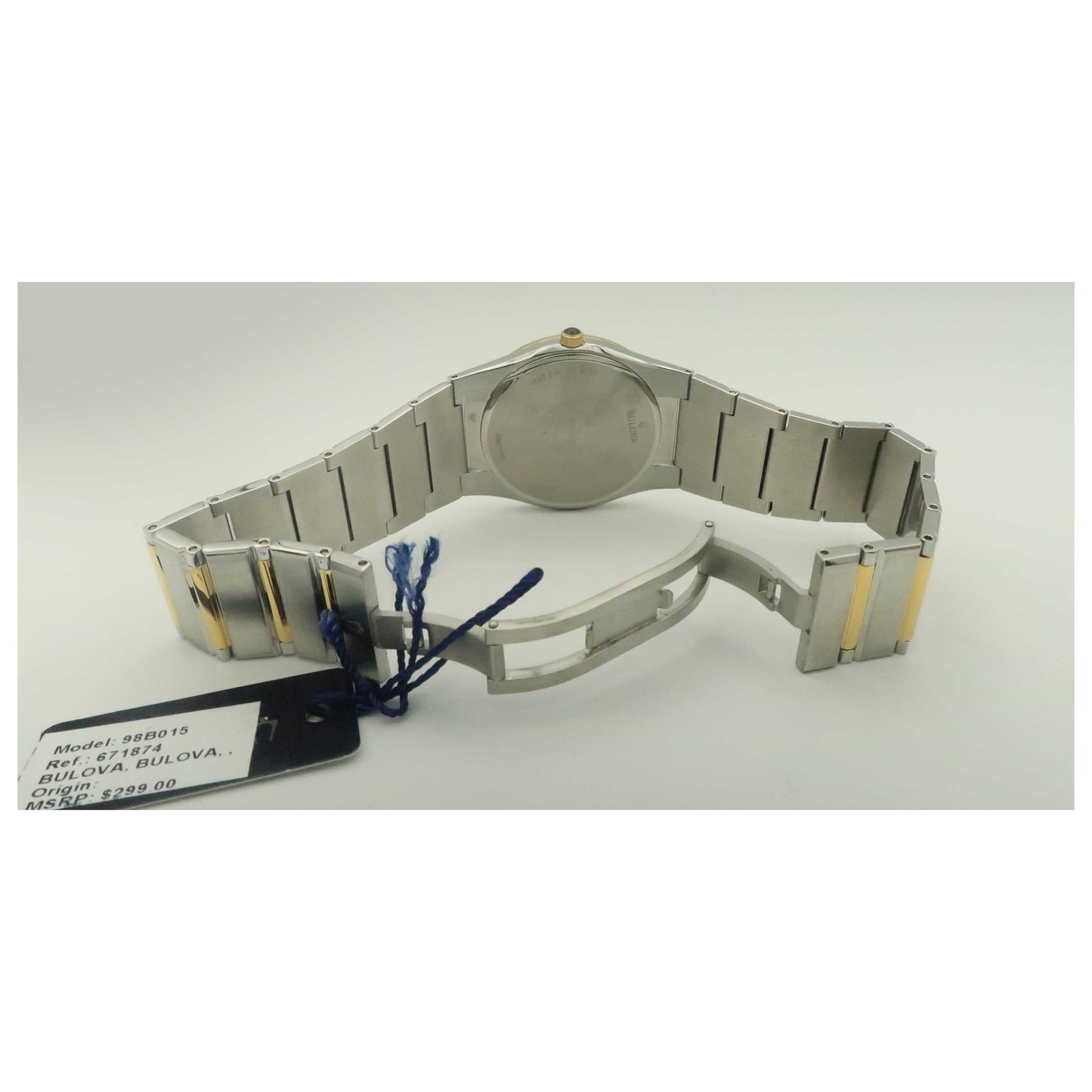 Bulova Dress Men's Quartz Watch 98B015-SD - Image #7