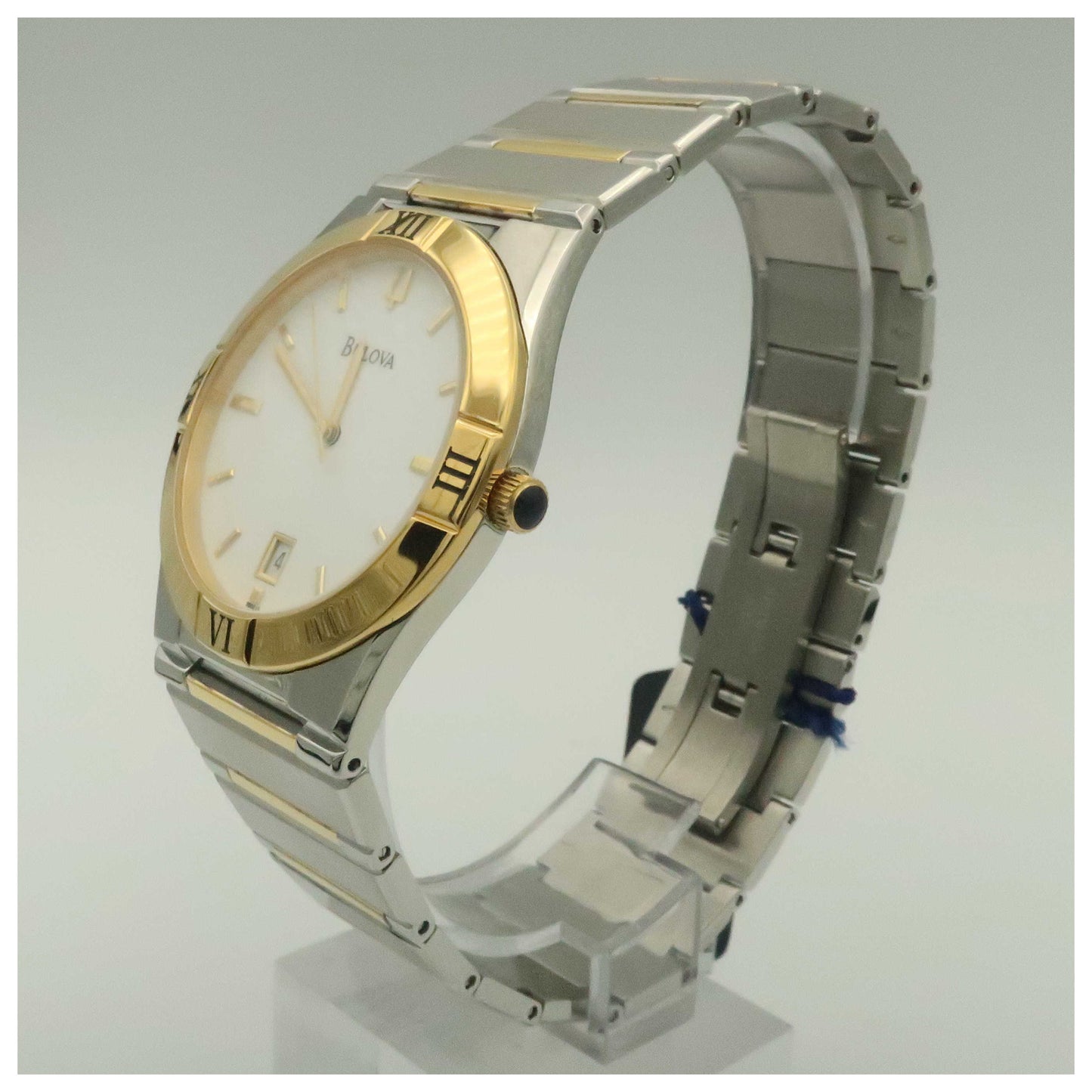 Bulova Dress Men's Quartz Watch 98B015-SD - Image #4