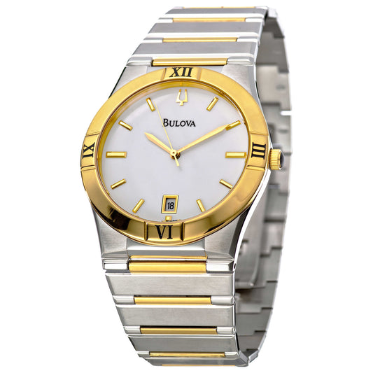Front view of Bulova Dress Men's Quartz Watch 98B015