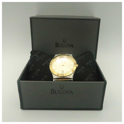 Bulova Windemere Men's Quartz Watch 98B100-PO - Image #6