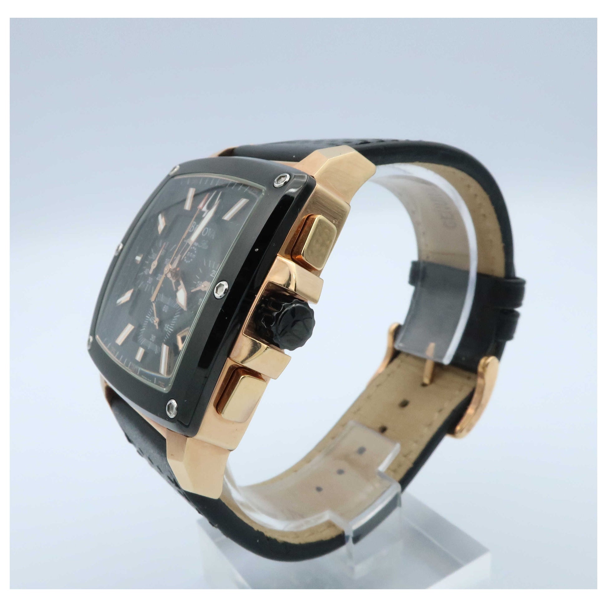 Bulova Marine Star Men's Quartz Watch 98B103-PO - Image #4