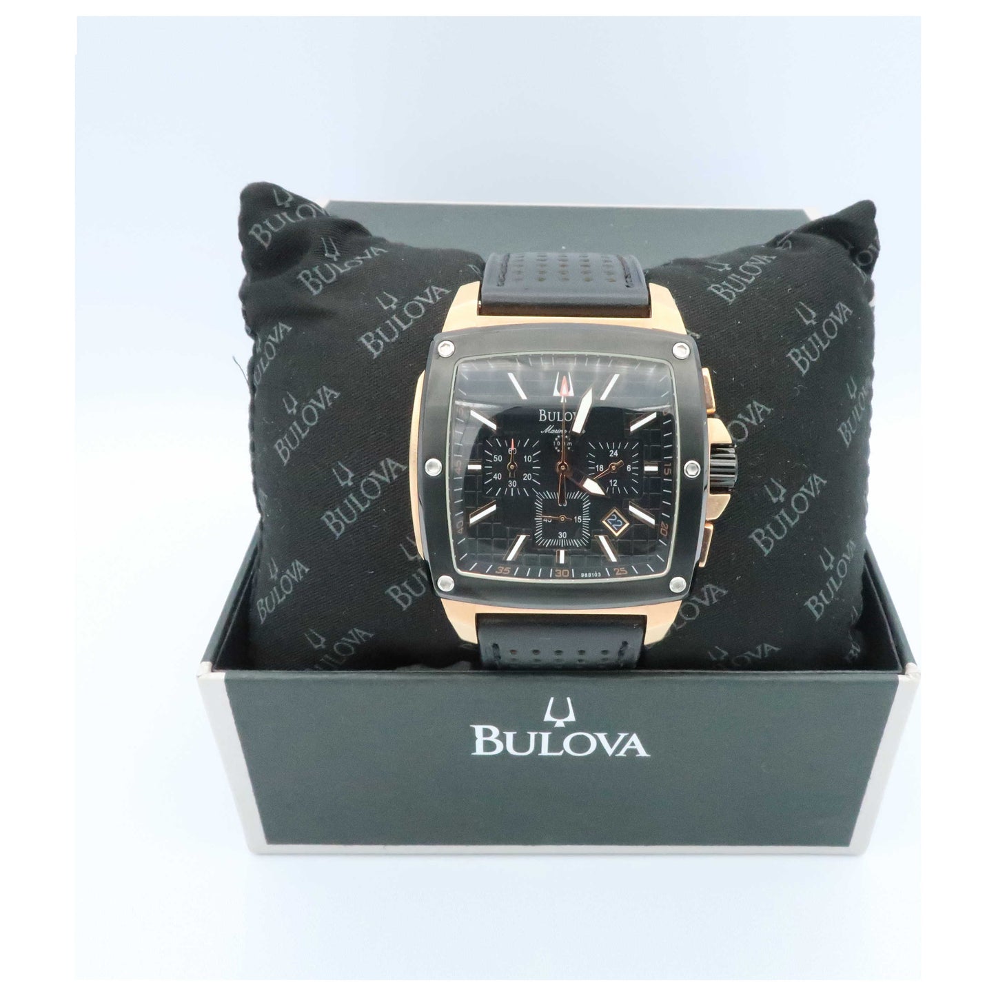 Bulova Marine Star Men's Quartz Watch 98B103-PO - Image #6