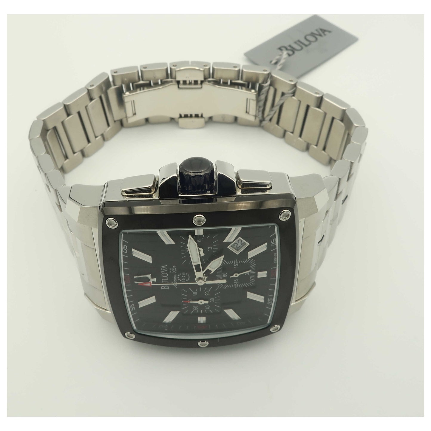 Bulova Marine Star Men's Quartz Watch 98B105-SDV - Image #8