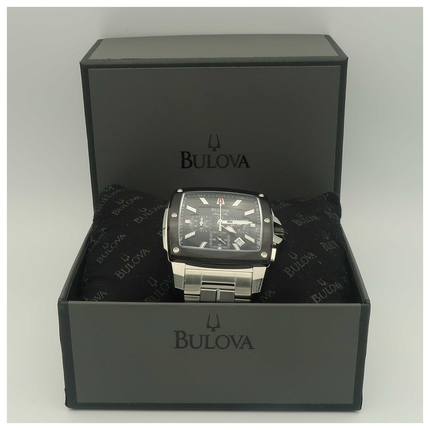 Bulova Marine Star Men's Quartz Watch 98B105-SDV - Image #6