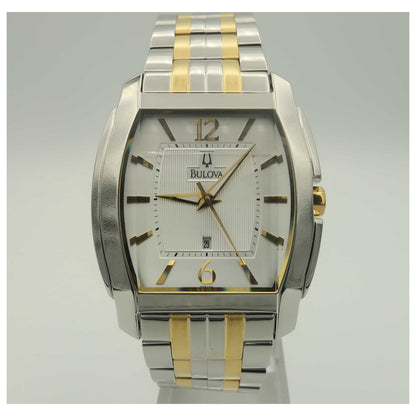 Front view of Bulova Dress Men's Quartz Watch 98B109-PO